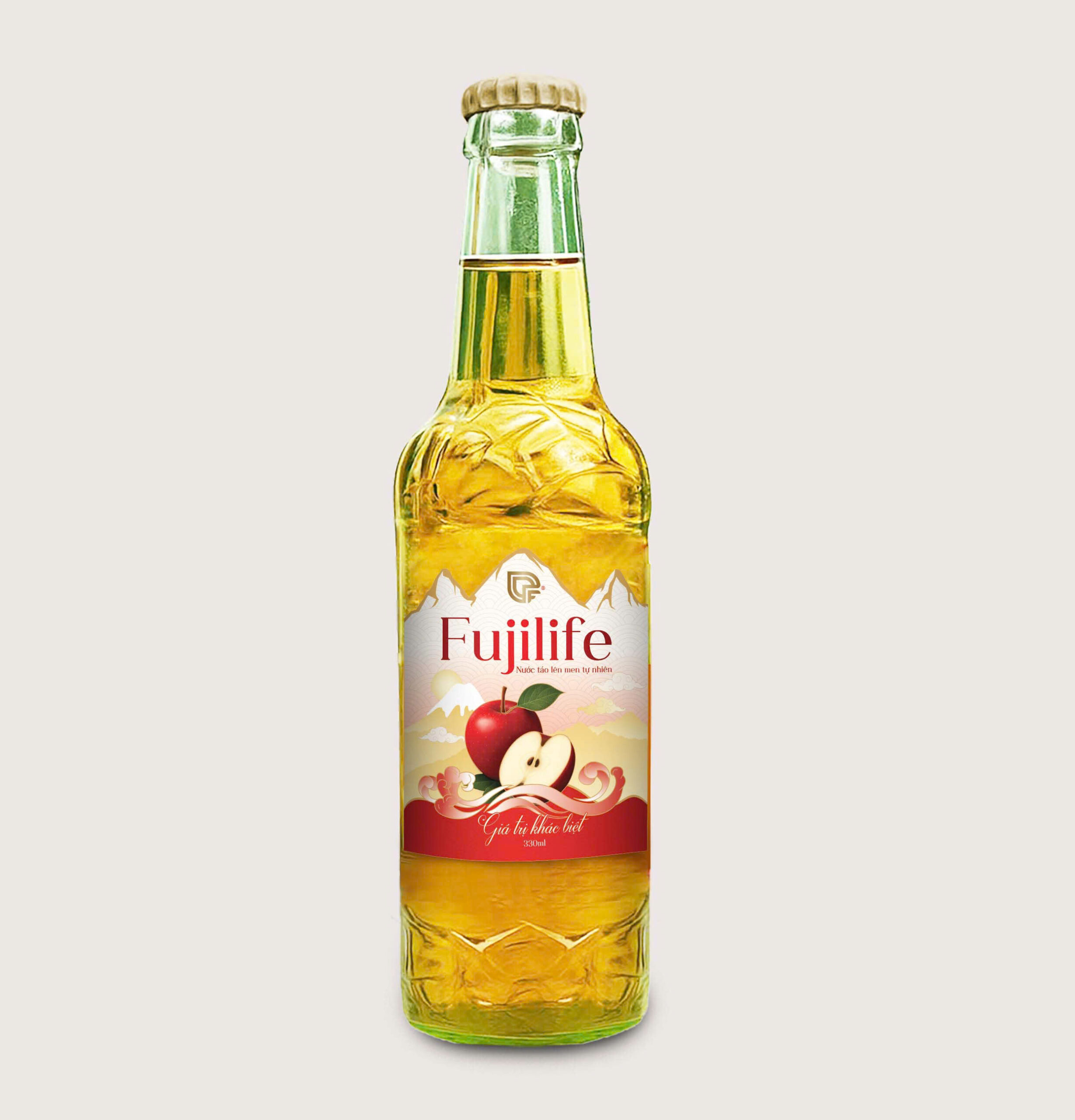 Nước táo lên men tự nhiên FujiLife 330ml