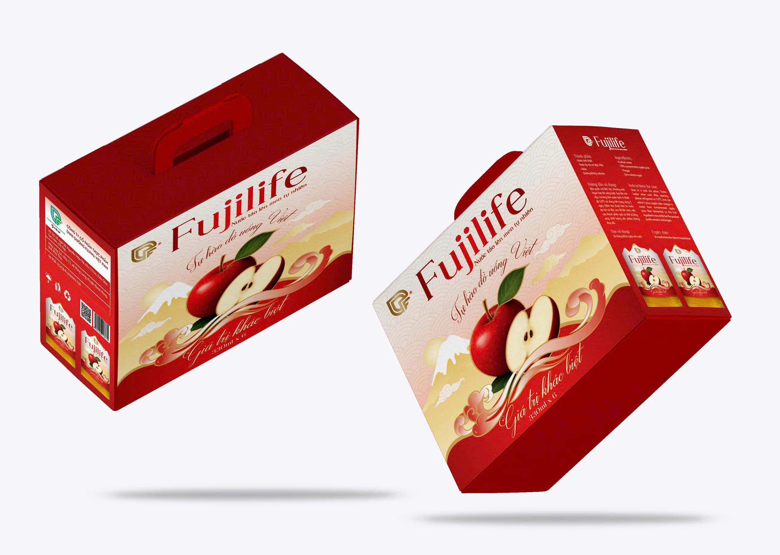 Combo set 6 nước táo lên men 310ml